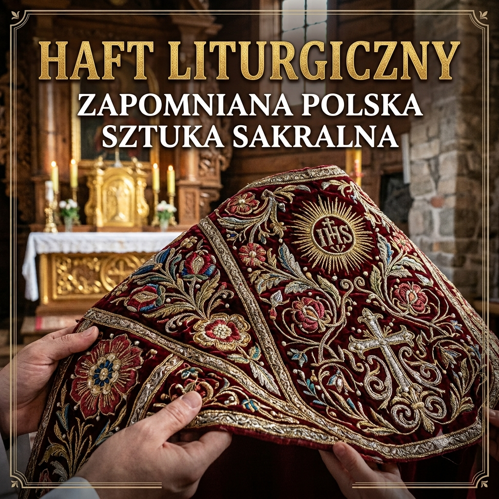 Haft liturgiczny — zapomniana polska sztuka sakralna