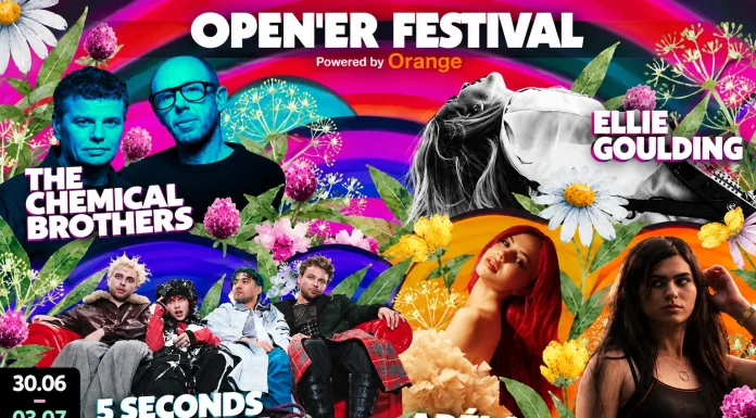 The Chemical Brothers, Ellie Goulding, 5 Seconds of Summer, Adéla i underscores – nowi artyści Open’er Festival 2027
