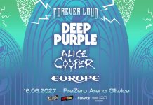 Forever Loud: Deep Purple, Alice Cooper i Europe na jednej scenie!