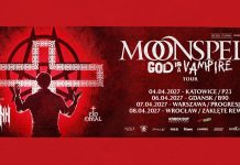 Moonspell z czteroma występami w Polsce w 2027!