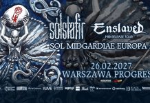 Nordyckie uderzenie metalowe w Progresji! Enslaved, Sólstafir i Gaahls na jedynym koncercie w Polsce