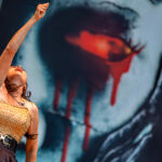 Lord of the lost podczas Legacy Of The Beast Tour / 24.07.2022 r / Stadion Narodowy, Warszawa (foto: Pawel Rychter)